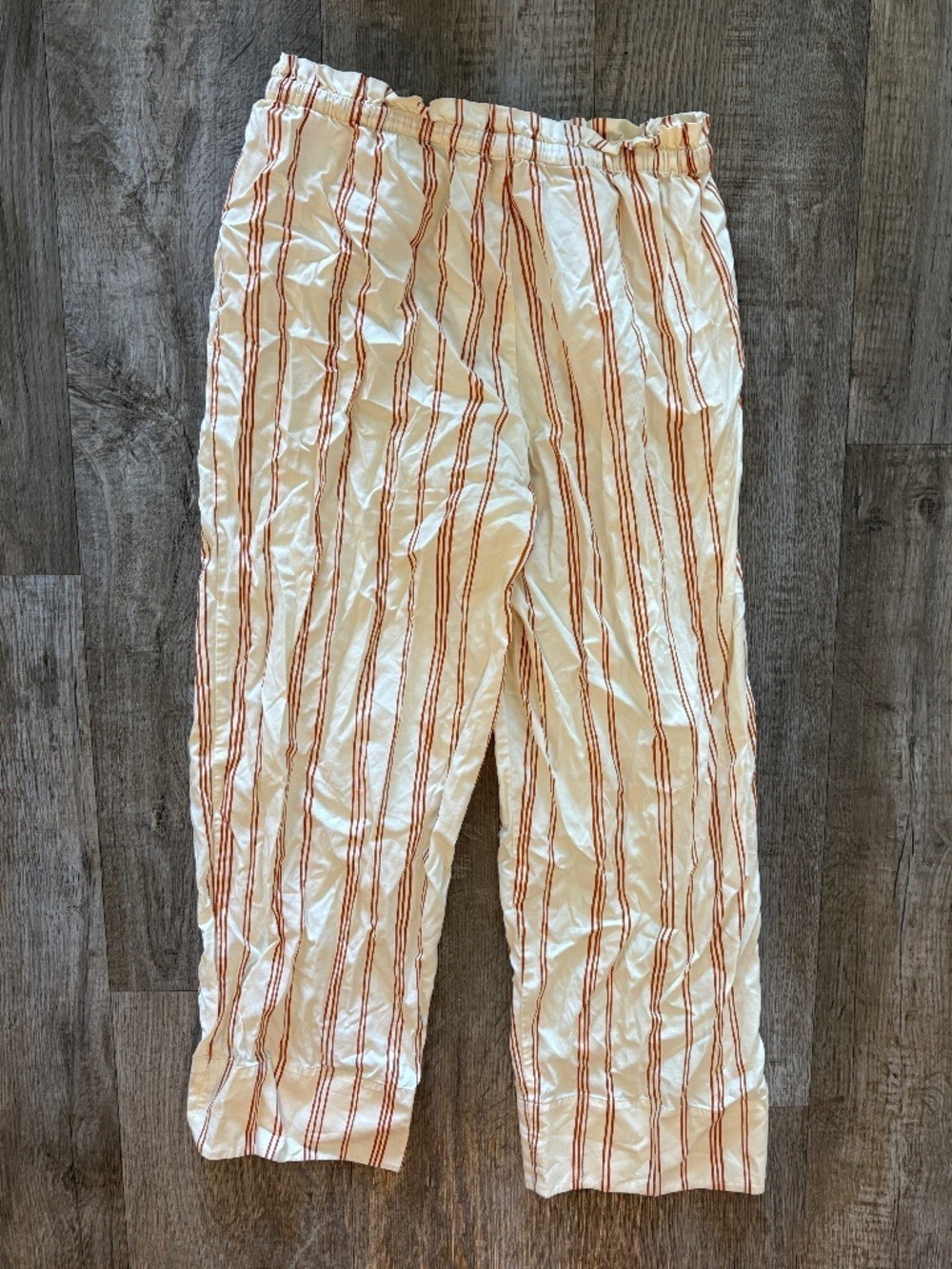 NEIWAI Cotton Matching Pajama Set Button Down Shirt + Drawstring Bottoms Small - Picture 5 of 13